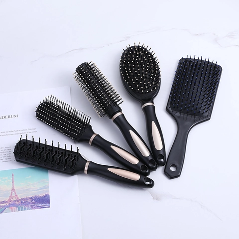 Spazzola Per Capelli Antistatica Professionale Pettine Da Massaggio Con Cuscinetto D'Aria Per Districare E Acconciare ABS