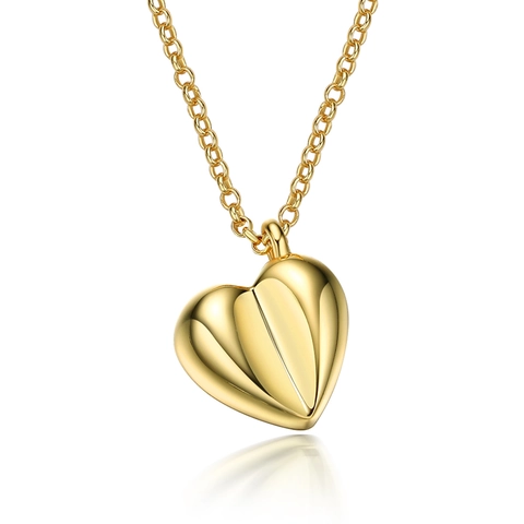 Minimalistische 925 Sterlingsilber Herz Anhänger Halskette Zart Süß Retro Elegant Schlüsselbein Kette Schmuck Für Damen Gold Silber