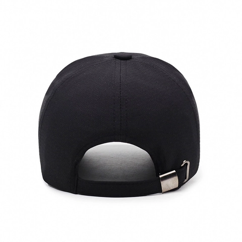 Gorra De Béisbol Transpirable Sombrero De Sol Para Hombre Exterior Casual Deportivo Con Logo Metal Bordado Ajustable