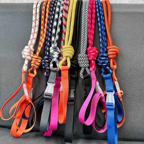 Replacement Shoulder Strap For Bags Nylon Braided Wide Adjustable Handbag Handle Ethnic Style Colorful