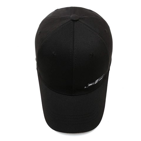Baseball Cap Polyester Sun Protection Outdoor Casual Adjustable Curved Brim Sport Hat For Men Women