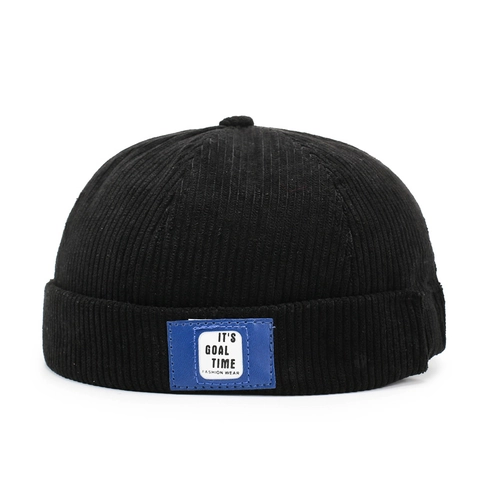 Gorro Docker Sin Ala Pana Algodón Vintage Streetwear Gorra Miki Ajustable Para Hombres Mujeres
