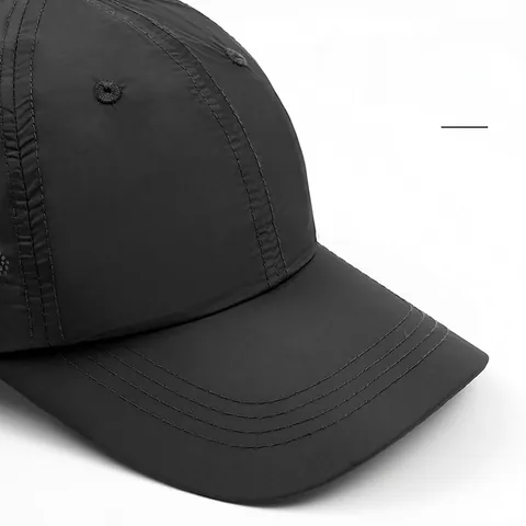 Quick Dry Baseball Cap Laser Perforated Breathable Golf Hat Sun Protection Adjustable Outdoor Sports For Men Women