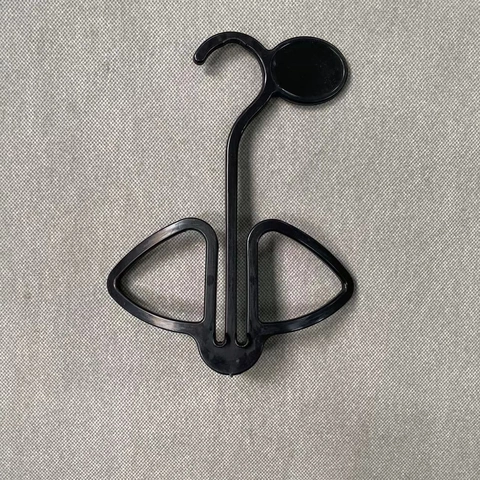 Ganci Per Scarpe In Plastica Nera Appendiabiti Per Conservazione Display Ganci Multifunzionali In PP Per Pantofole Stivali Sandali