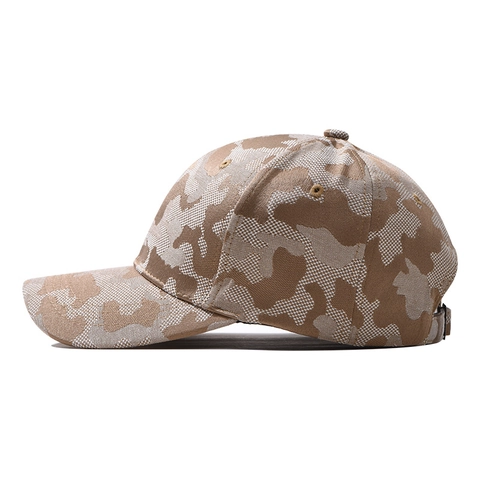 Cappello Da Baseball Camouflage Misto Poliestere Cotone Regolabile Tattico All Aperto Parasole Stile Militare Unisex