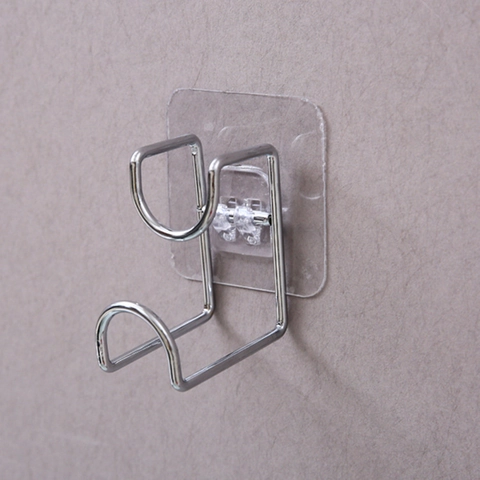 Wall Mounted Washbasin Hook Stainless Steel No Drill Self Adhesive Rack For Bathroom Kitchen Home Storage Organizer