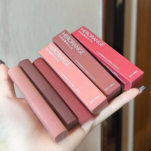 Rossetto Opaco Velluto Tubo Sottile Alta Saturazione Impermeabile Lunga Durata Trucco Labbra Liscio
