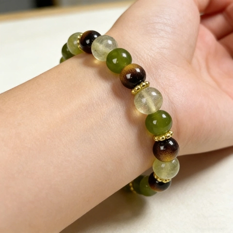 Billiard Ball Beaded Bracelet Sporty Iridescent Numbered Resin Elastic Jewelry For Men Women