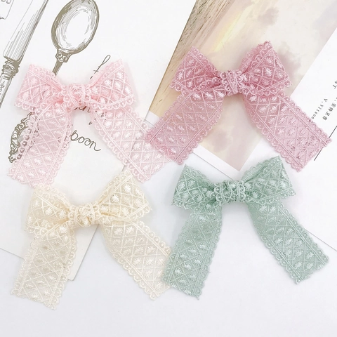 Lazo De Encaje Accesorios De Joyería DIY Tela Bordada Cinta Material Para Horquillas Fundas De Teléfono Elegante Estético