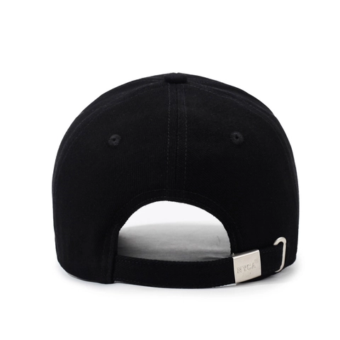 Casquette De Baseball En Coton Lettres Brodées Visière Courbée Protection Solaire Plein Air Décontracté Style Rétro Unisexe Boucle Métallique Réglable