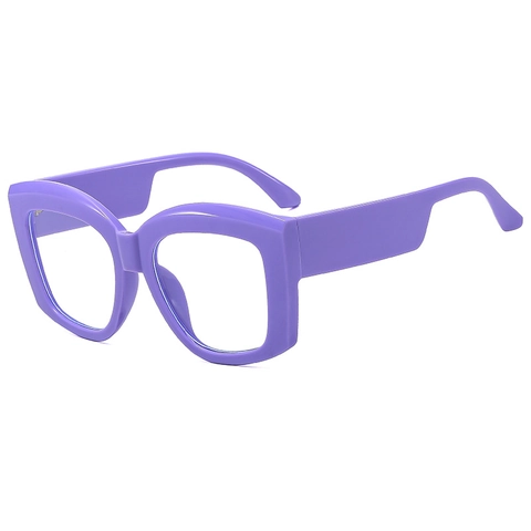 Montatura Per Occhiali Quadrati Oversize PC AC Moda Anti Luce Blu Occhiali Ottici Grande Stile Retrò Per Donne Uomini
