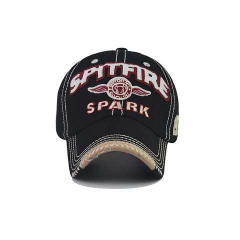 Berretto Da Baseball Vintage In Cotone Lavato Retrò Invecchiato Lettere Ricamate Cappello Parasole Regolabile All'Aperto Per Uomini Donne
