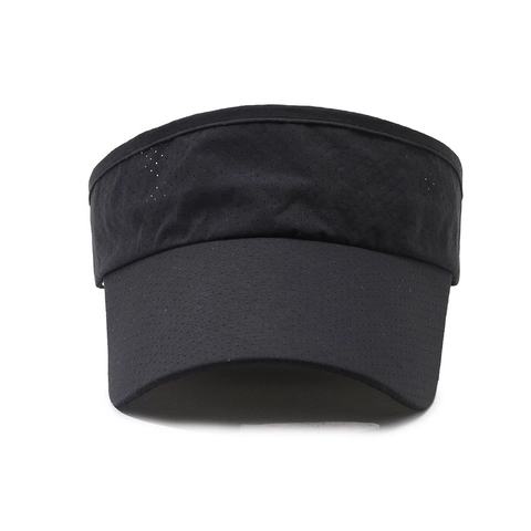 Visera Parasol Poliéster Transpirable Secado Rápido Protección UV Deporte Al Aire Libre Tenis Golf Ajustable Unisex