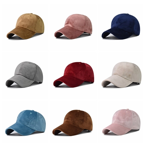 Chenille Effen Kleur Honkbalpet Voor Heren Dames Verstelbaar Zonnescherm Buiten Casual Zachte Fluwelen Textuur Sport Hoed