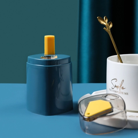Porta Stuzzicadenti Automatico Tipo Pressione Plastica Contenitore Antipolvere Per Cucina Tavolo Da Pranzo Stile Nordico