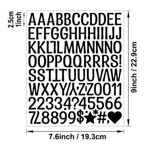 Adesivi Con Lettere E Numeri In Vinile Impermeabili Autoadesivi Decalcomanie Con Lettere Artistiche Per Scrapbooking E Cassetta Postale