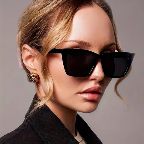 Gafas De Sol Cat Eye Moda Retro Protección UV400 Montura De PC Ultra Ligera Para Mujeres Hombres