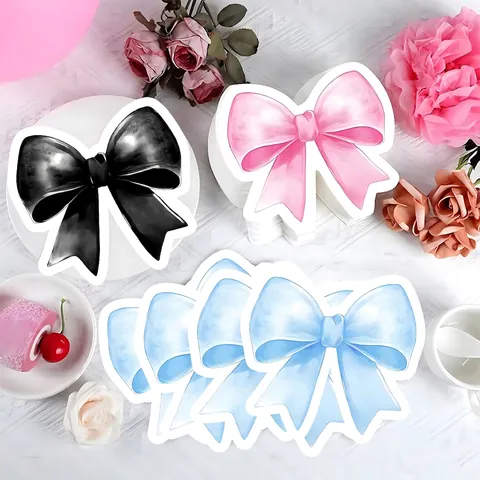 Tovaglioli Di Carta Forma Di Fiocco Decorativi Per Feste Compleanno Matrimonio Tè Pomeridiano Usa E Getta Stile Acquerello