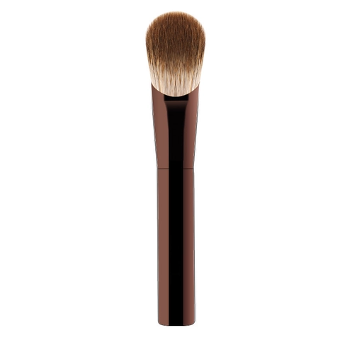 Professionele Dierenhaar Platte Blushkwast Metalen Handvat Afgeschuinde Poederkwast Cosmetische Make-up Tool