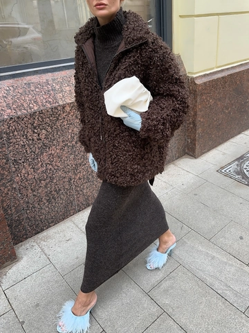 Women Polar Fleece Hoodie Half Zip Solid Color Loose Fit Long Sleeve Warm Jacket Winter Maillard Streetwear Casual Top