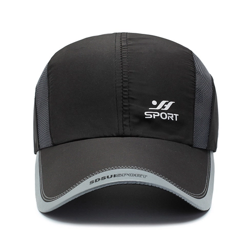 Gorra De Béisbol Deportiva De Secado Rápido Malla Transpirable Patchwork Protección Solar Sombrero Para Correr Senderismo Hombre Mujer