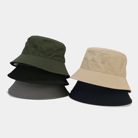 Cappello Da Pescatore In Nylon Impermeabile Protezione Solare Asciugatura Rapida Corda Antivento Regolabile Esterno Pesca