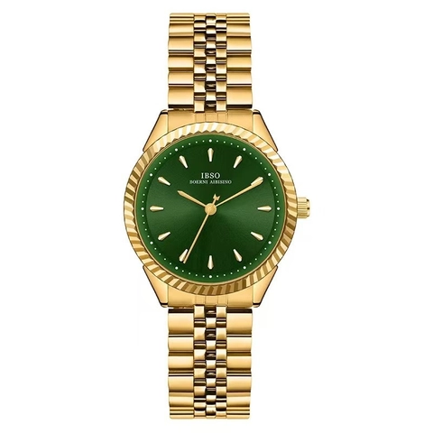Classic Women Quartz Wristwatch With Stainless Steel Strap Alloy Case Round Dial Waterproof Fashion Elegant Accessory