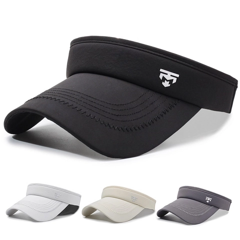 Visiera Parasole Uomo Rapida Asciugatura Traspirante Sportivo Regolabile Golf Corsa Tennis Berretto Sport