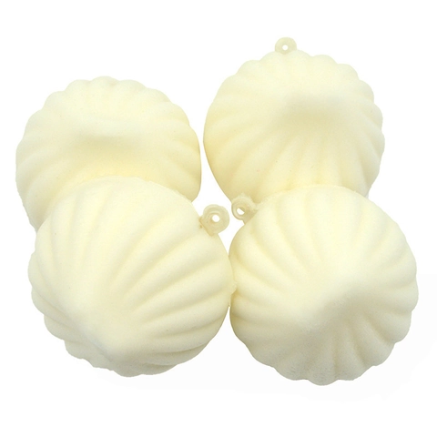 Gestoomd Broodje Squishy Speeltje Zachte PU Slow Rebound Stressverlichting Knijp Hanger Mini Simulatie Voedsel Model