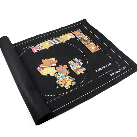 Puzzle Aufbewahrungsmatte Rollbar Filz Matte Mit Leitlinien Tragbar Rutschfest Halter Für Puzzles Heimspiele