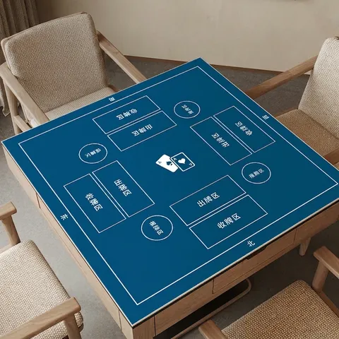 Professional Poker Card Game Table Mat Anti Slip Rubber Silent Portable Tablecloth For Board Games Mahjong