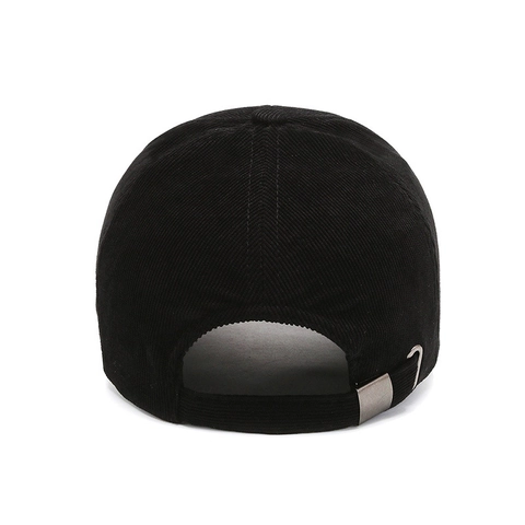 Gorra De Béisbol De Pana Ajustable Visera Curva Color Sólido Sombrero De Sol Casual Para Hombres Mujeres Deportes Al Aire Libre
