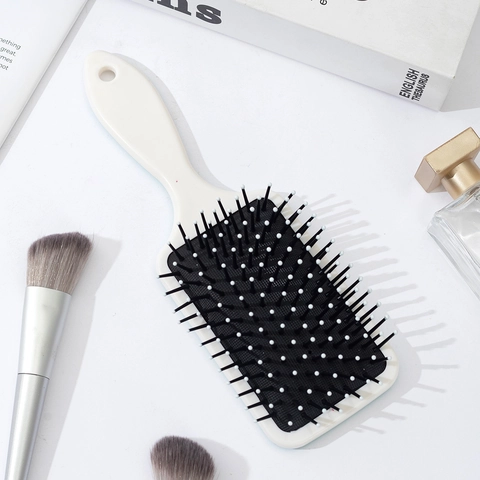 Cute Cartoon Hedgehog Mushroom Printed Air Cushion Comb ABS Scalp Massage Detangling Hair Brush For Women Girls Haircare