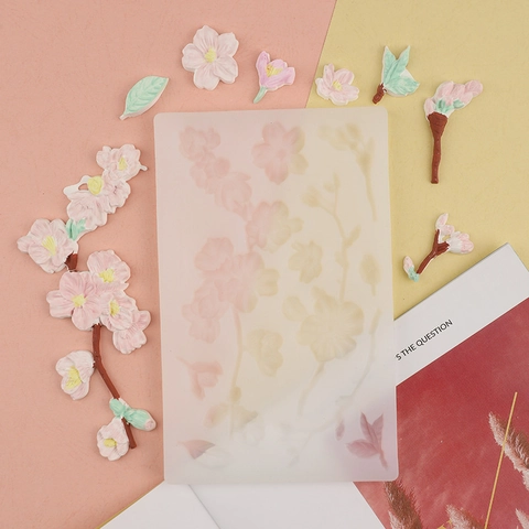 Sakura Kersenbloesem Siliconen Vorm Voor Fondant Taart Decoratie Chocolade Snoep Klei DIY Bakgereedschap