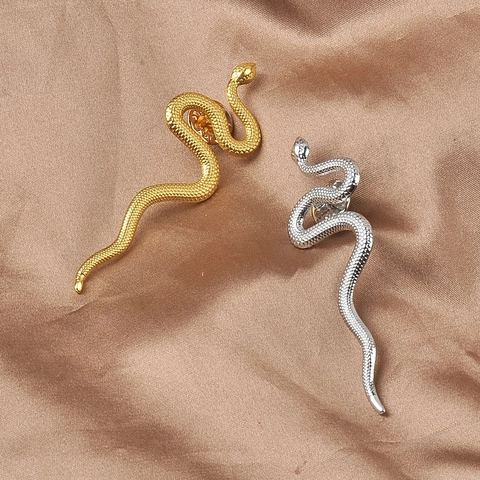 Spilla A Serpente In Lega Strass Forma Animale Cristallo Accessori Per Abbigliamento Moda Elegante Per Donna Uomo Gioielli