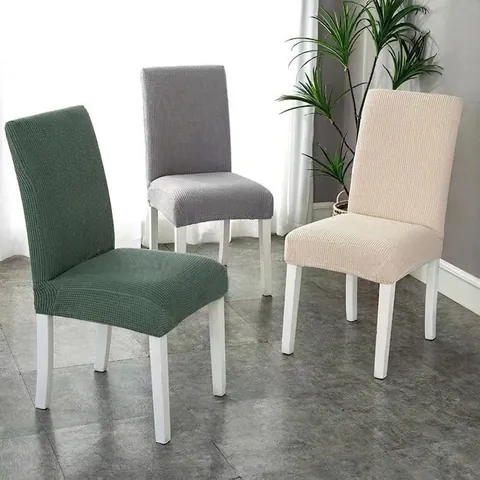 Coprisedia Elastico Universale Tessuto A Nido D'Ape Spesso Estensibile Fodera Per Sedile Da Pranzo Cucina Hotel Decorazione