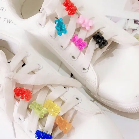 Süße Gummy Bär Harz Brosche Pin Bonbonfarbe Mini Abzeichen Für Rucksack Kleidung Schuhe Dekoration Damen Kinder Zubehör