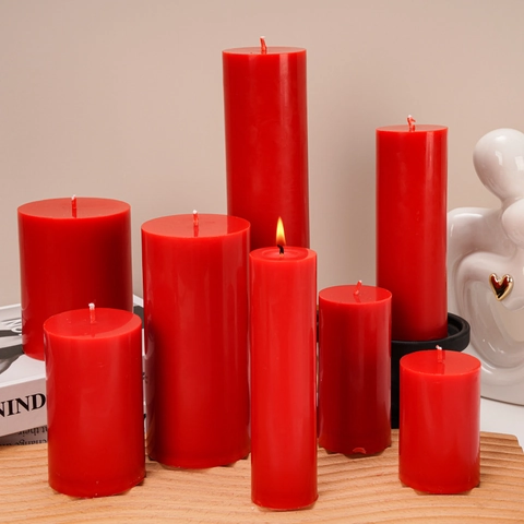 Stampo Per Candele Cilindrico Plastica Trasparente DIY Fatto A Mano Aromaterapia Sapone Strumenti Resistente Al Calore Decorazione Casa