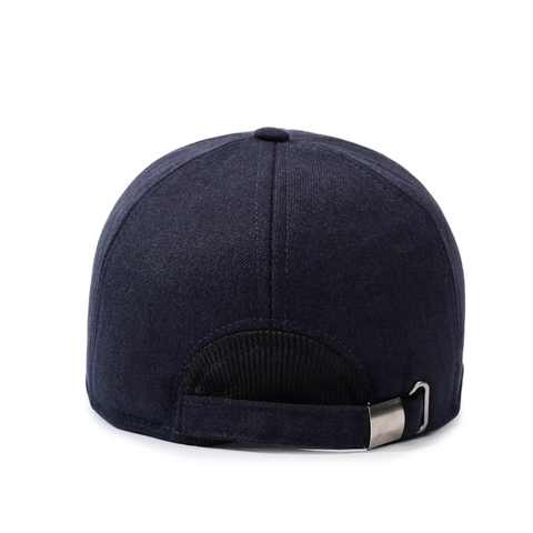 Herren Winter Warme Baseballkappe Wollmischung Winddichte Mütze Mit Ohrenklappen Fleecegefüttert Verstellbar Golf Sport