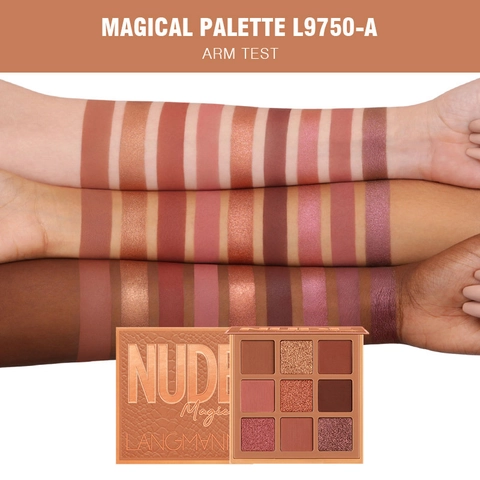 Paleta De Sombras De Ojos Multi Color Mate Brillante Perla Artificialdo De Larga Duración Impermeable Nude Tonos Tierra Marrón Rojo Maquillaje