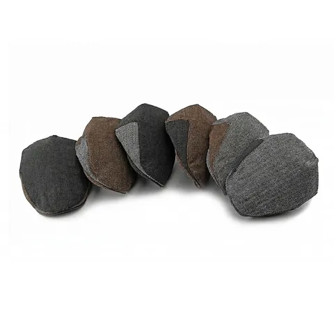 Herringbone Flat Cap Polyester British Retro Patchwork Ivy Newsboy Hat For Men Women Breathable Vintage Style