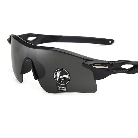 Occhiali Da Sole Sportivi Montatura In PC Lenti In AC Protezione UV400 Antiesplosione All Aperto Ciclismo Escursionismo Rivestimento Colorato