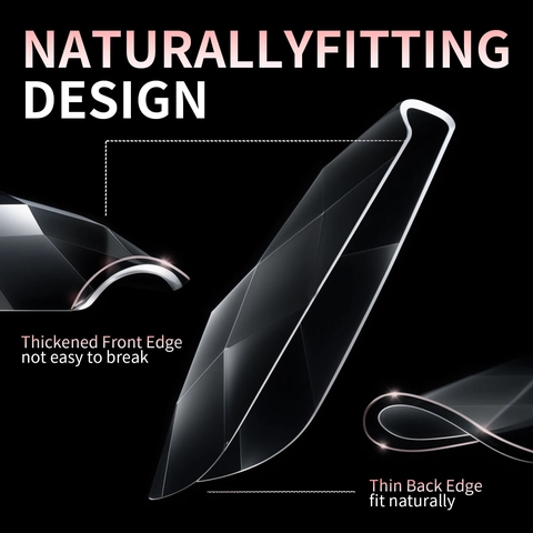 Unghie Finte Diamante 3D Soft Gel Tips Trasparente Chiaro Trama Rombo Press On Nails Mandorla Balletto Forma Donne Manicure