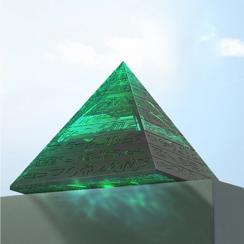 DIY Antike Ägyptische Pyramide Aschenbecher Silikonform Für Harz Epoxid Hieroglyphen Symbol Dreieck Turm Ornament Werkzeug