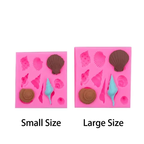 Stampo Silicone Oceano Conchiglia Capasanta Stella Marina Forma Fondant Cioccolato Decorazione Torte Cucina Fai Da Te