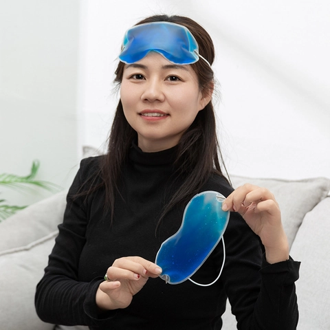 Reusable Gel Eye Mask PVC Cold Hot Compress For Eye Fatigue Relief Cooling Sleeping Eye Care Spa Relaxing Mask
