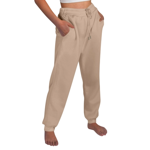 Pantalón De Chándal Liso Mezcla De Poliéster Con Forro Polar Cintura Elástica Cordón Para Hombre Mujer Hip Hop Casual