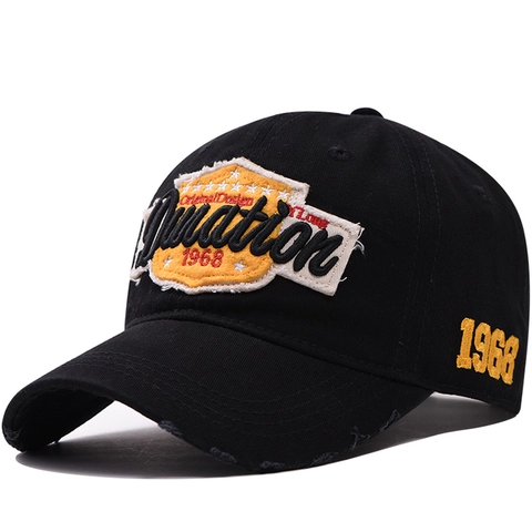 Berretto Da Baseball Vintage In Cotone Lavato Regolabile Cappello Da Sole Retrò Per Uomo E Donna Casual