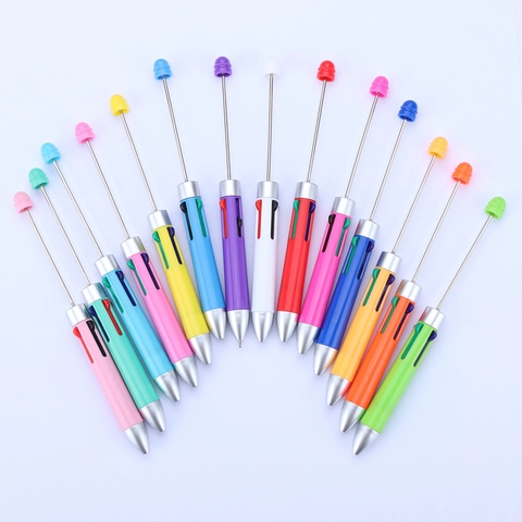 Penna A Sfera Multicolore Con Puntatore Telescopico Bacchetta Insegnamento Metallo Plastica Punta Proiettile Multi Funzione Ufficio