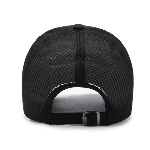 Casquette De Baseball En Maille Respirante Polyester Coton Protection Solaire Chapeau De Pêche Extérieur Avec Logo Bouclier F Réglable Pour Hommes
